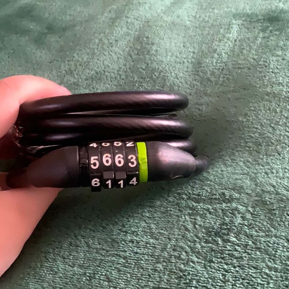 This is a bike lock